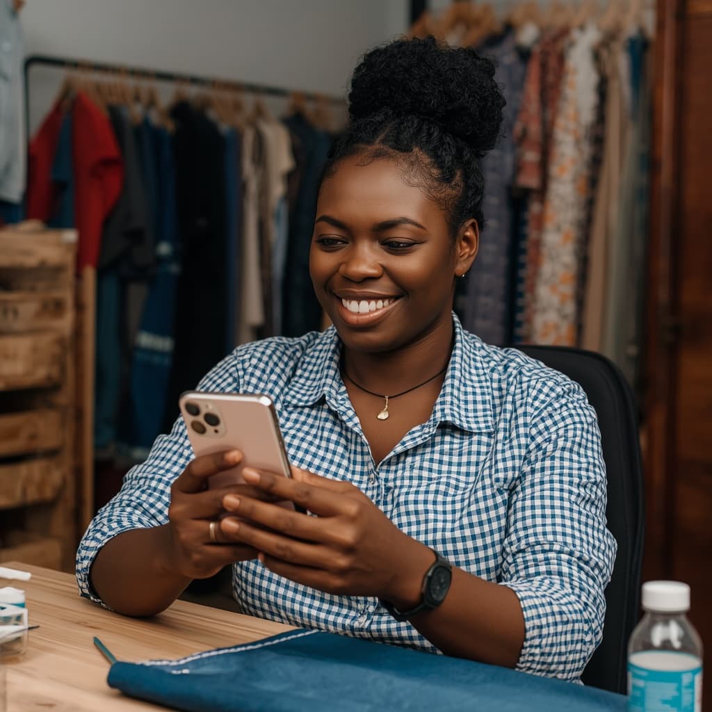 Entrepreneur PME en activité — KEKELI Creative Agency